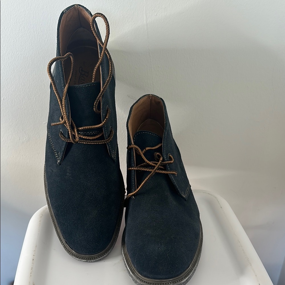 GH BASS & CO Navy Suede Shoes -10.5 Men
